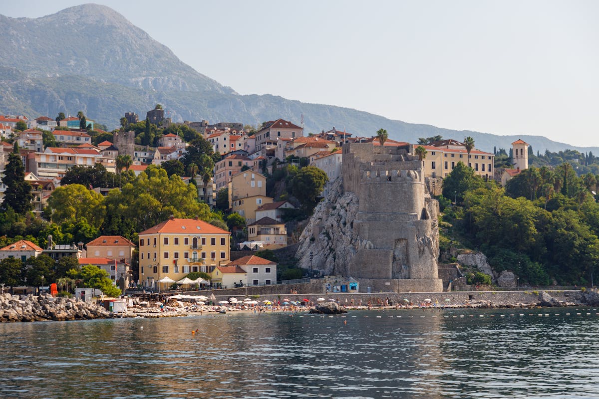 Adriatic coastline between Herceg Novi and Dubrovnik