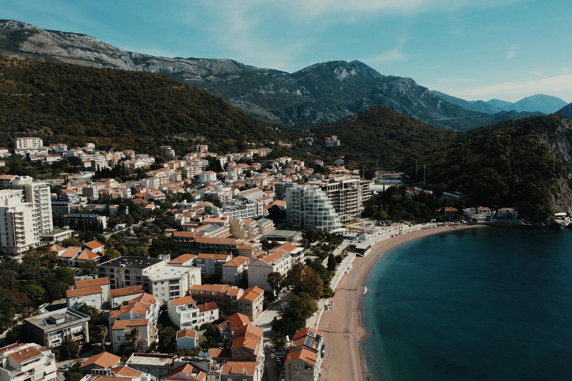 Driving Tivat to Dubrovnik Along the Coast