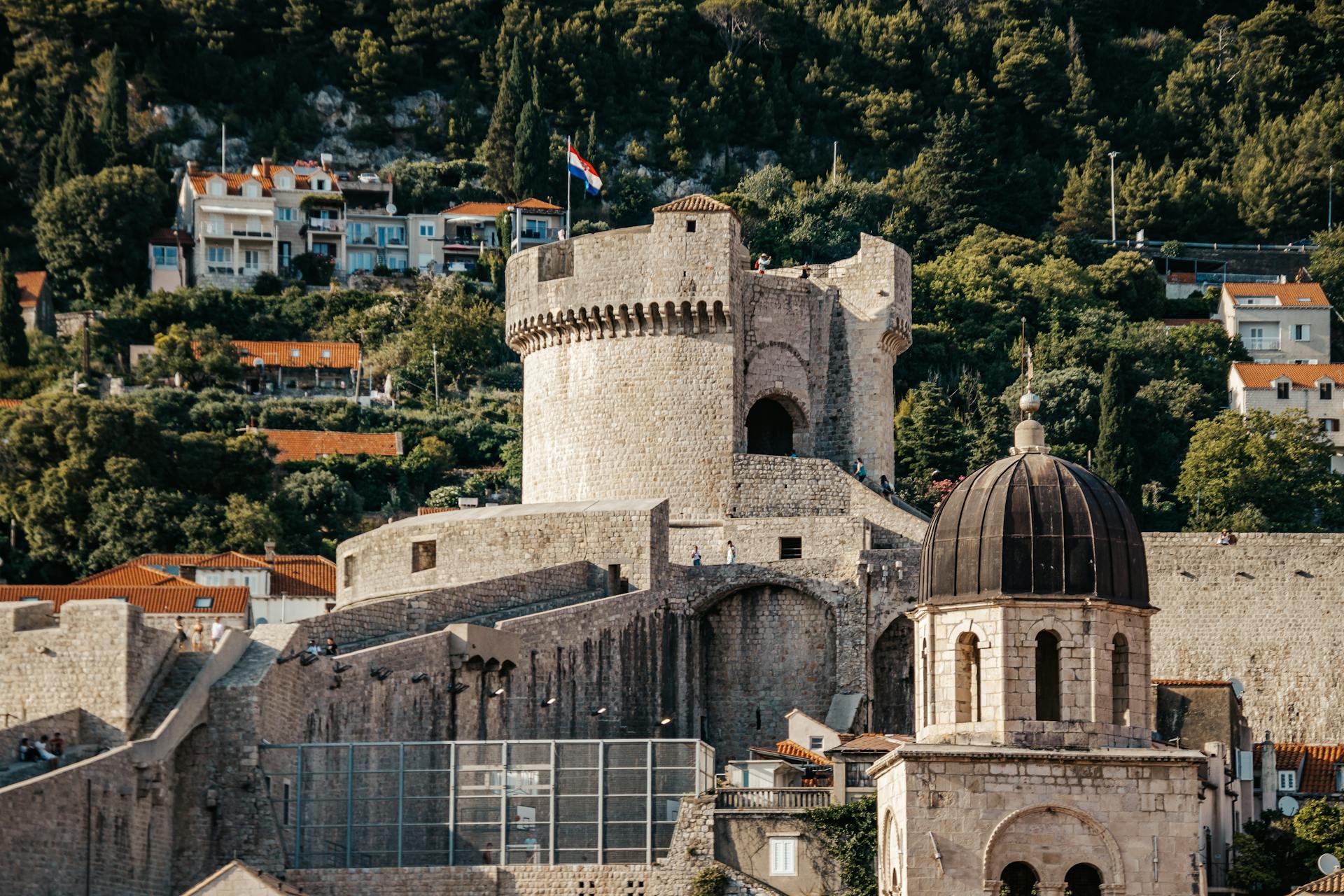 Dubrovnik fortress walls